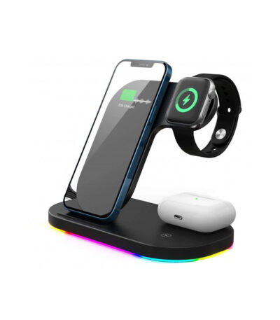 Fast Wireless Charger 3in1 - Görsel 3